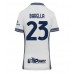 Maillot de foot Inter Milan Nicolo Barella #23 Extérieur vêtements Femmes 2024-25 Manches Courtes